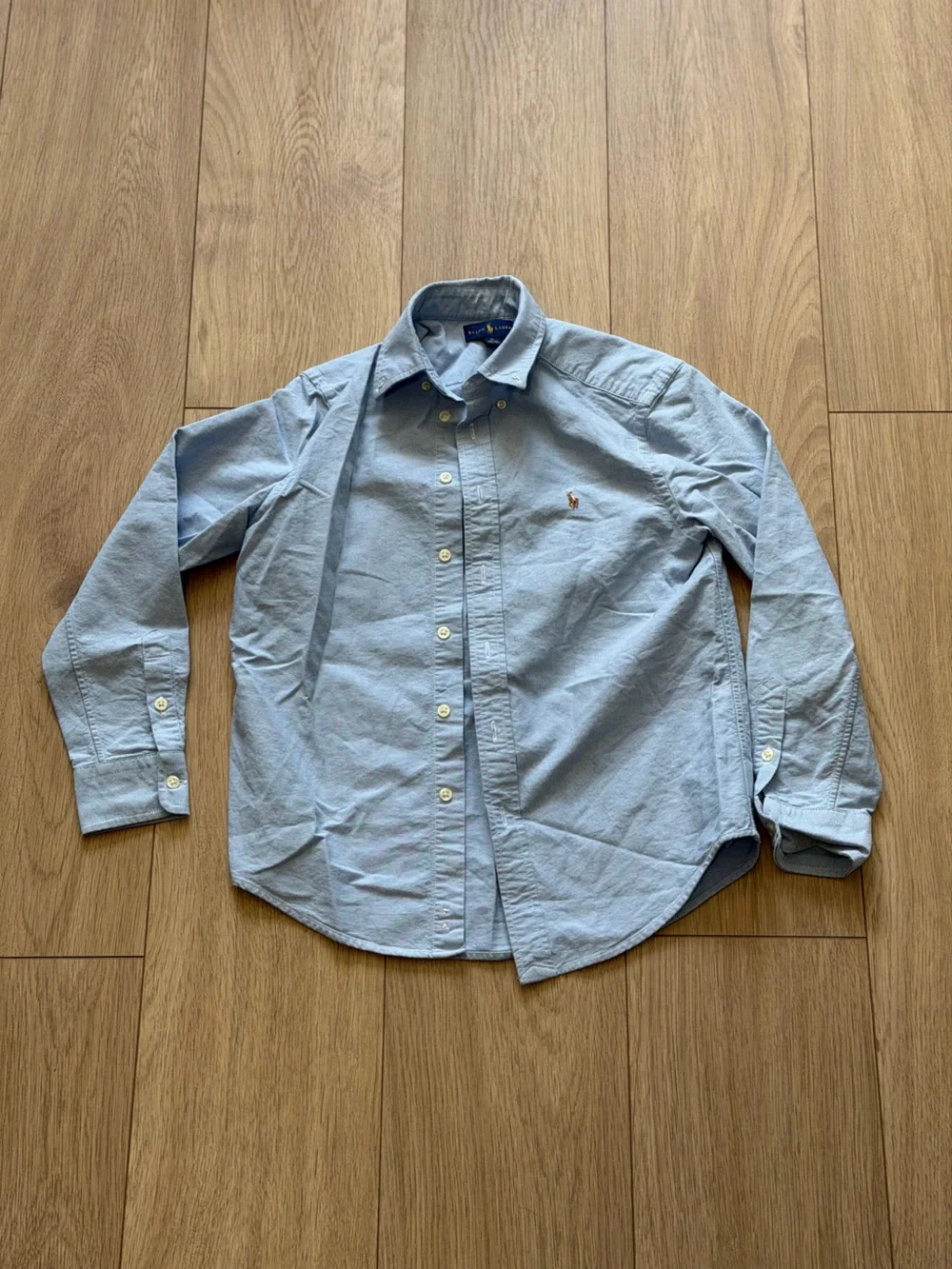 Ralph Lauren Light Blue Button-Down Dress Shirt